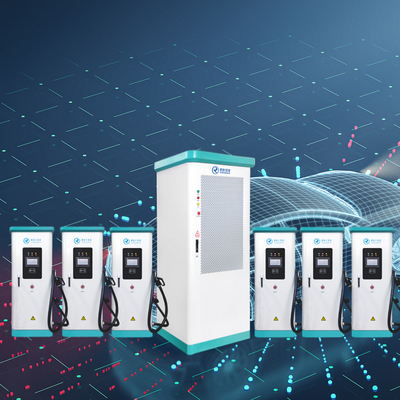 Commercial EV แยกเครื่องชาร์จ ระดับ 3 OCPP 1.6J 360KW 1 ปลั๊ก 6 ได้รับการรับรอง CE