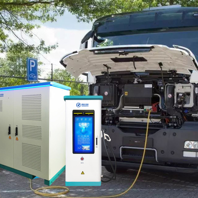 จุดชาร์จรถยนต์ไฟฟ้ากระแสตรง 1.2MW ระบายความร้อนด้วยของเหลว 66Hz