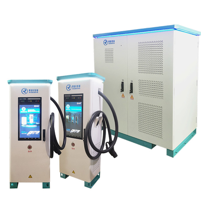 สถานีชาร์จ EV เร็ว 360 กิโลวัตต์ระบายความร้อนด้วยอากาศสำหรับรถยนต์ไฟฟ้า OEM ODM