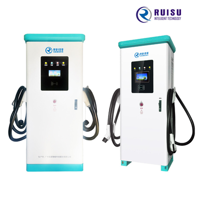 DC Fast 180kw อีวี ชาร์จเจอร์ Ocpp All In One Ip54 กันน้ำพร้อม CCS2 / GBT
