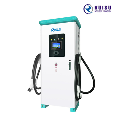 DC Fast 180kw อีวี ชาร์จเจอร์ Ocpp All In One Ip54 กันน้ำพร้อม CCS2 / GBT