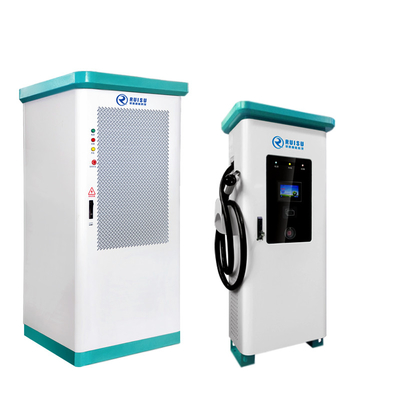 กองชาร์จรถระบายความร้อนด้วยของเหลวแยกประเภท 480kw DC Air Cooling