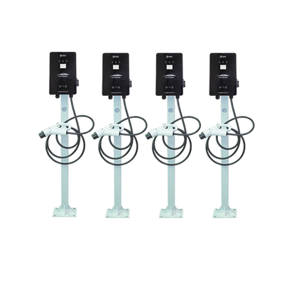 เครื่องชาร์จ AC EV เฟสเดียว 10KW CCS1 คันโยกติดผนัง 2 สำหรับรถยนต์ไฟฟ้า