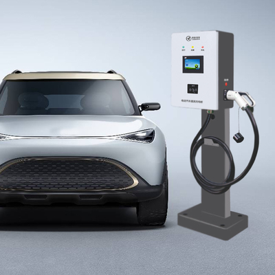 เครื่องชาร์จ EV เชิงพาณิชย์ขนาด 40 กิโลวัตต์ พร้อมหน้าจอสัมผัสสีขนาด 4.3 นิ้ว ความยาวสายเคเบิล 5 ม