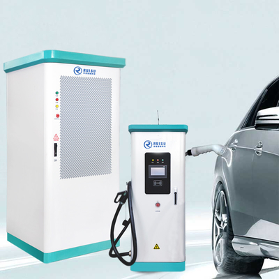 เครื่องชาร์จ EV เร็วแบบแยกส่วนขนาด 360 กิโลวัตต์ติดตั้งบนพื้นสำหรับรถยนต์ไฟฟ้า CE ได้รับการอนุมัติ