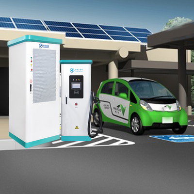 DC Split พิมพ์ Fast อีวี ชาร์จเจอร์ 480KW กันน้ำระบายความร้อนด้วยอากาศพร้อมปืน 4 กระบอก