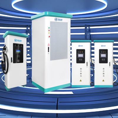 DC 480KW EV Car Charging Station ของเหลวที่ยืดหยุ่นระบายความร้อนด้วยปืน 7 กระบอก