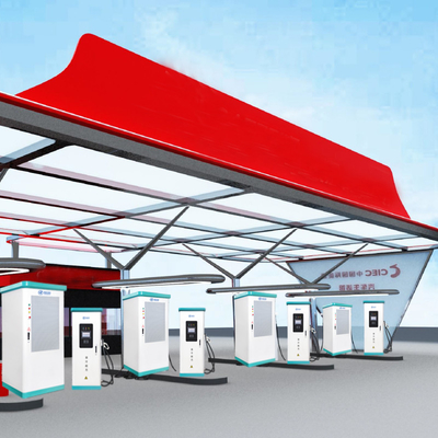 สถานีชาร์จ EV เร็วสุด 480KW OCPP1.6J แพลตฟอร์มปฏิบัติการ 4G เครื่องชาร์จรถยนต์ไฟฟ้า