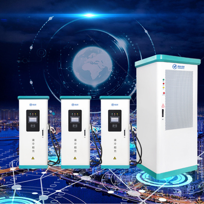 สถานีชาร์จ EV เร็วสุด 480KW OCPP1.6J แพลตฟอร์มปฏิบัติการ 4G เครื่องชาร์จรถยนต์ไฟฟ้า