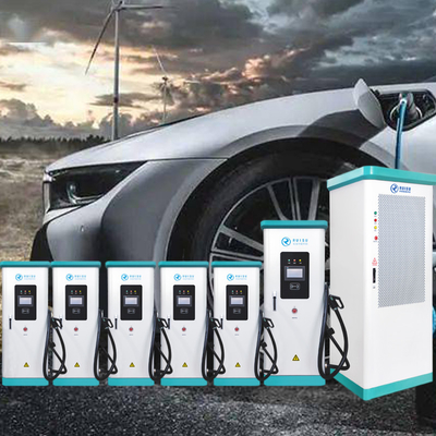 สถานีชาร์จรถยนต์ไฟฟ้า OEM, DC Fast Charger สำหรับ EV CCS2 Ocpp 1.6J