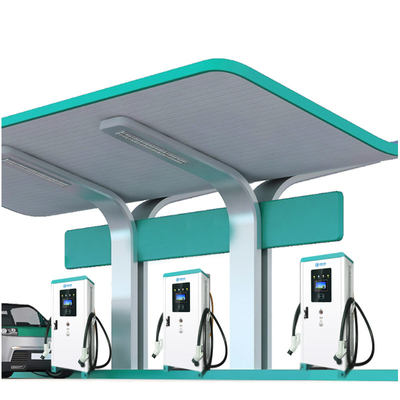 เครื่องชาร์จ EV ขนาด 120 กิโลวัตต์แบบ All In One ติดตั้งหน้าจอสัมผัสสีขนาด 7 นิ้ว