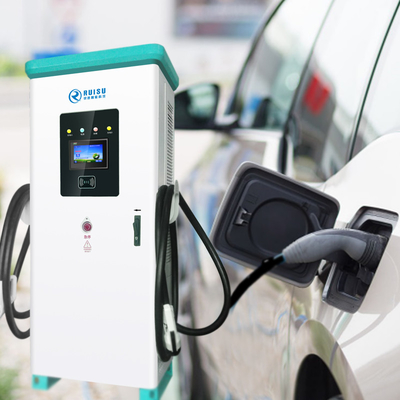 เครื่องชาร์จ EV อัจฉริยะกันน้ำ 180 กิโลวัตต์ 2 ปลั๊กพร้อม Ocpp 1.6