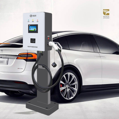 ฉลาด EV เครื่องชาร์จติดผนังบ้าน, 40kw สถานีชาร์จ EV กลางแจ้ง พร้อม OCPP RFID