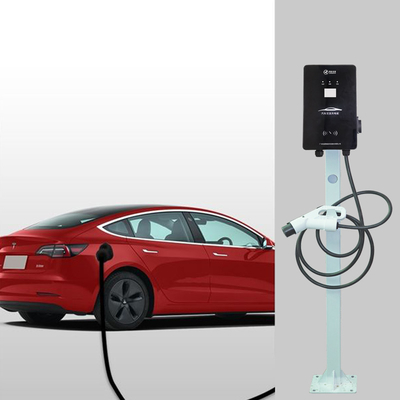 เครื่องชาร์จ AC EV แบบติดผนัง 32A พิมพ์ 2 Evse แบบพกพาพร้อมจอ LCD