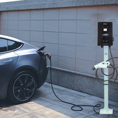 เครื่องชาร์จ AC อัจฉริยะ 22kw, เครื่องชาร์จรถยนต์ไฟฟ้า 3 เฟส พิมพ์ 2 32A