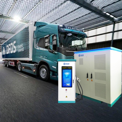 1200KW EV Commercial Electric Car Charger ระบายความร้อนด้วยของเหลว สำหรับรถบรรทุกหนัก ODM OEM