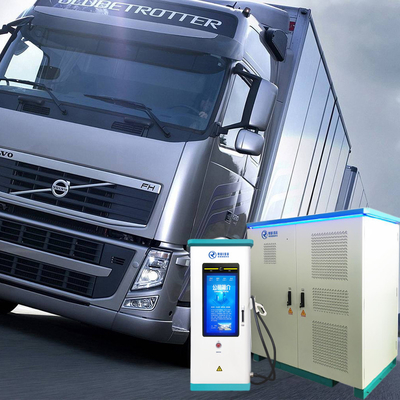 DC ระบายความร้อนด้วยของเหลว EV แยกเครื่องชาร์จ พร้อม 4G RS485 Ethernet Interface