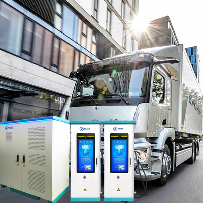 DC EV แยกเครื่องชาร์จ 1.2MW ระบบระบายความร้อนด้วยของเหลวอัจฉริยะ Ip54 กันน้ำ
