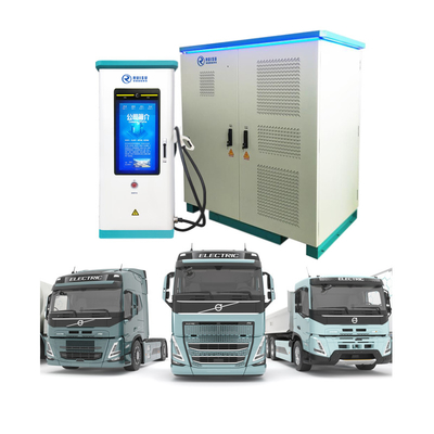 เครื่องชาร์จแบบแยกส่วน 1200KW EV, เครื่องชาร์จ DC อัจฉริยะแบบกองของเหลวระบายความร้อน Ip54 กันน้ำ
